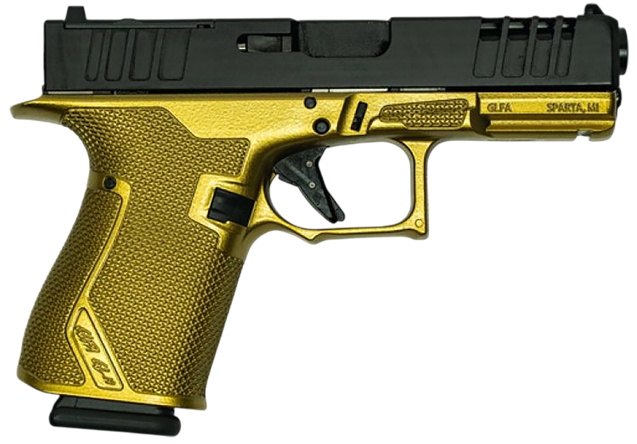 GLFA GL19 G-GLD STRIKER 9MM COMPACT 4IN 15+1 GOLD