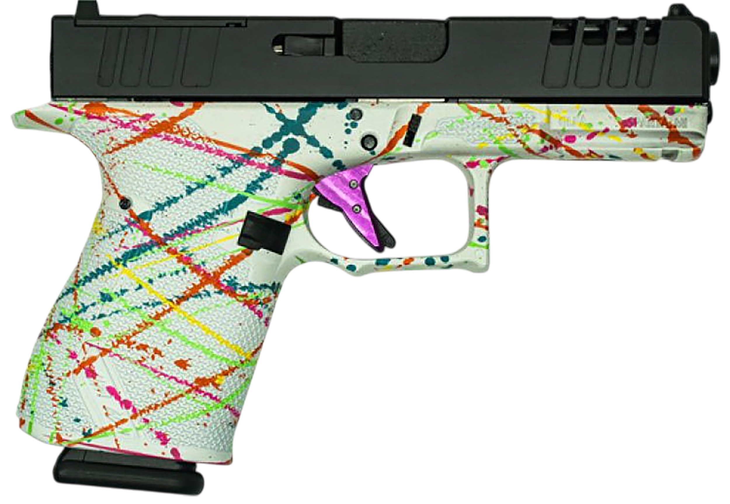 GLFA GL19 S-WHT STRIKER 9MM COMPACT 4IN 15+1 WHITE