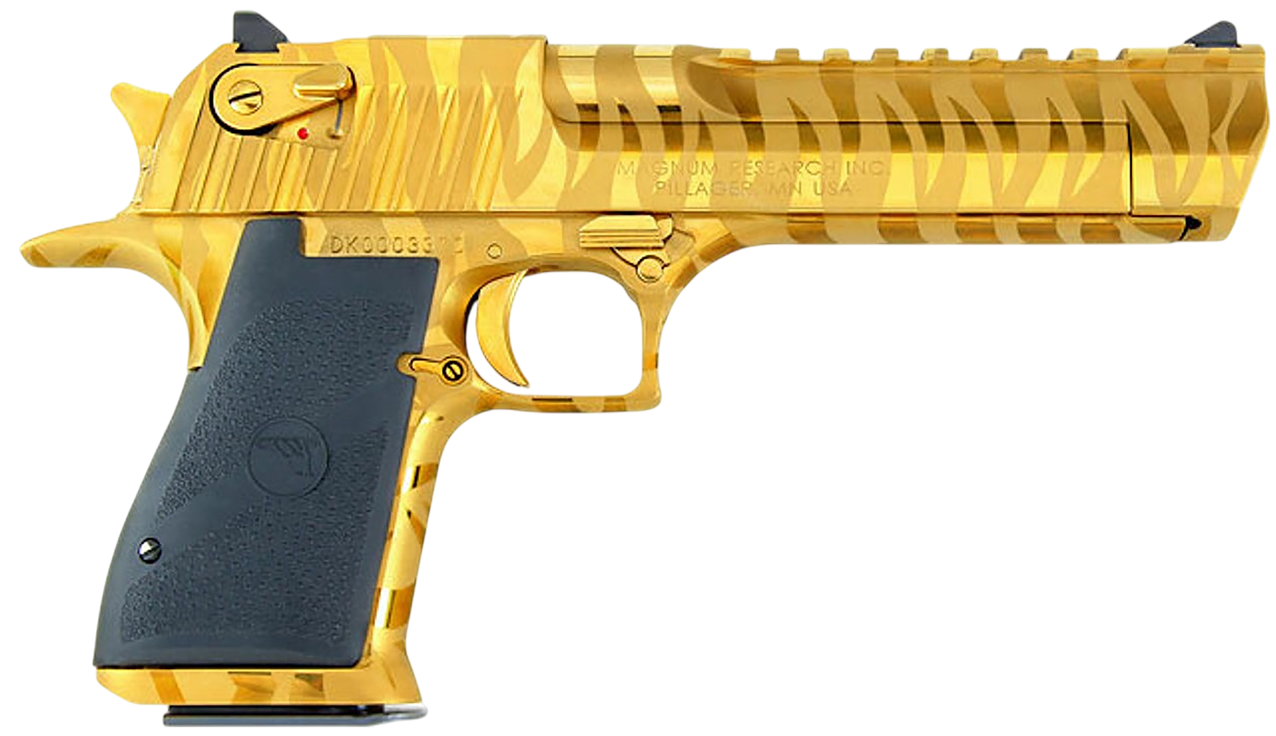 MAG DE50TG-TS MARKXIX 50AE 6 GLD/TIGER STRIPE
