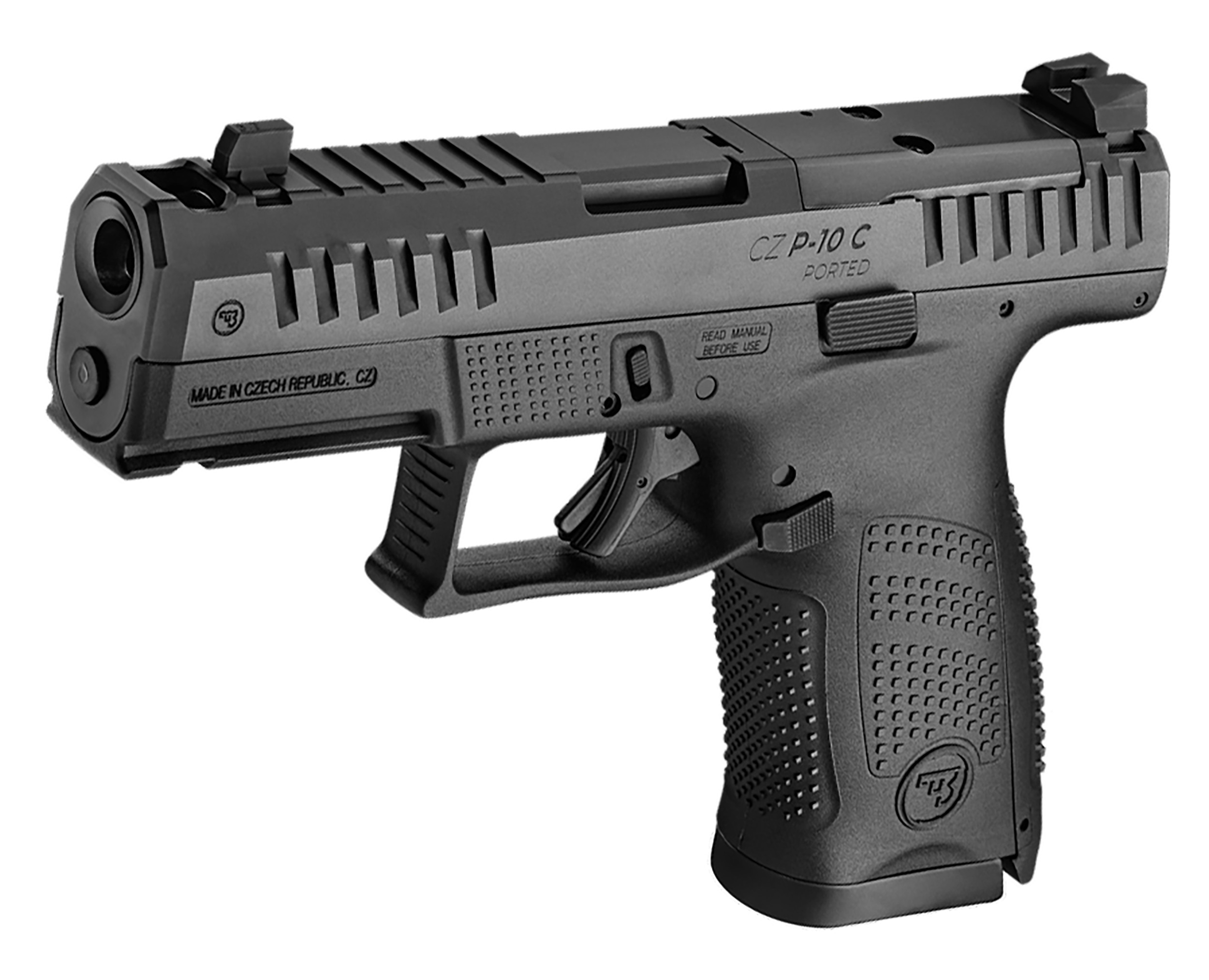 CZ 01578 P10 C OR PORTED 9MM 4 10R BLK