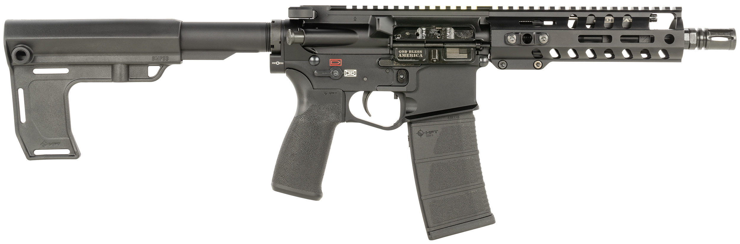 Patriot Ordnance Factory 2170 Renegade + 300 Blackout 30+1 8in Nitride Thre