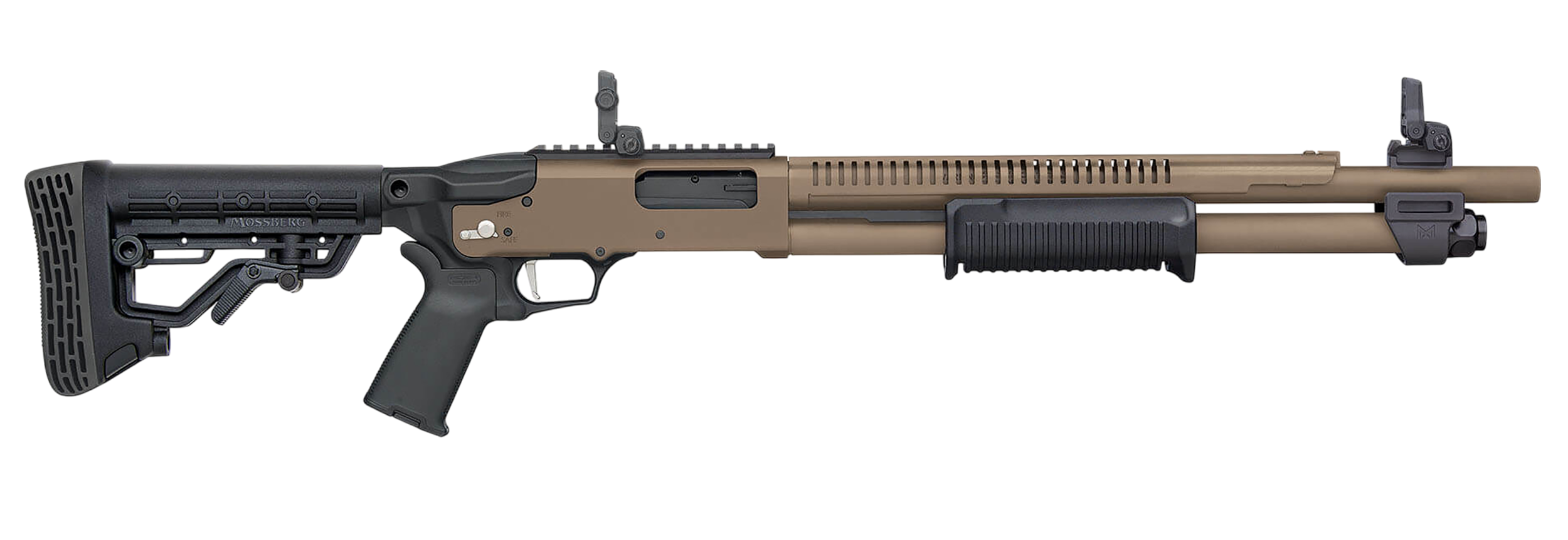 MOSS 50758 590R 12 18.5 6+1 TACTICAL BLK
