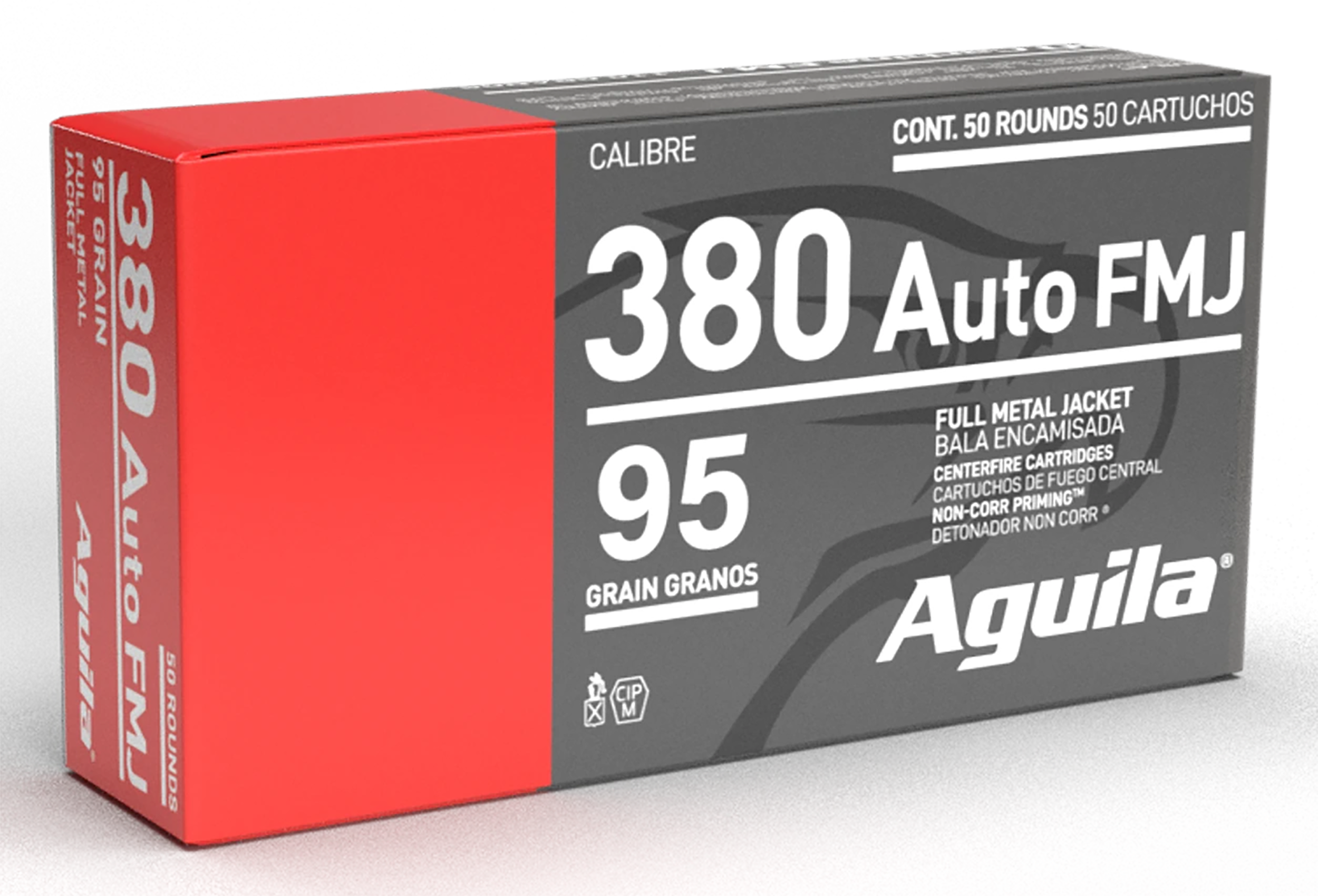 AGUILA 1E802380 380 95FMJ 50/10