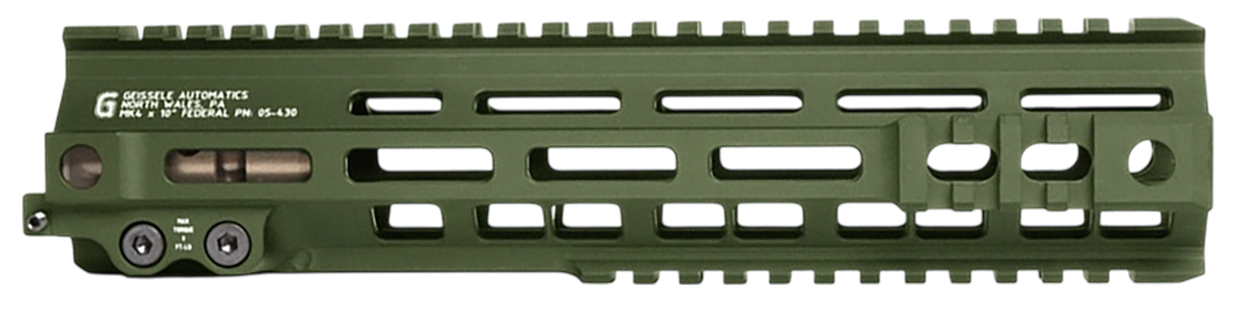 GEISSELE 05-430ODG MK4 FED SPR MOD MLOK 10 ODG