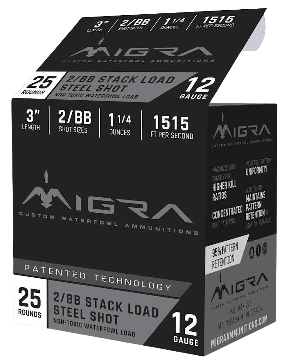 MIGRA M12SS2BB STAXD 12 3IN 2BB 1.25 25/10
