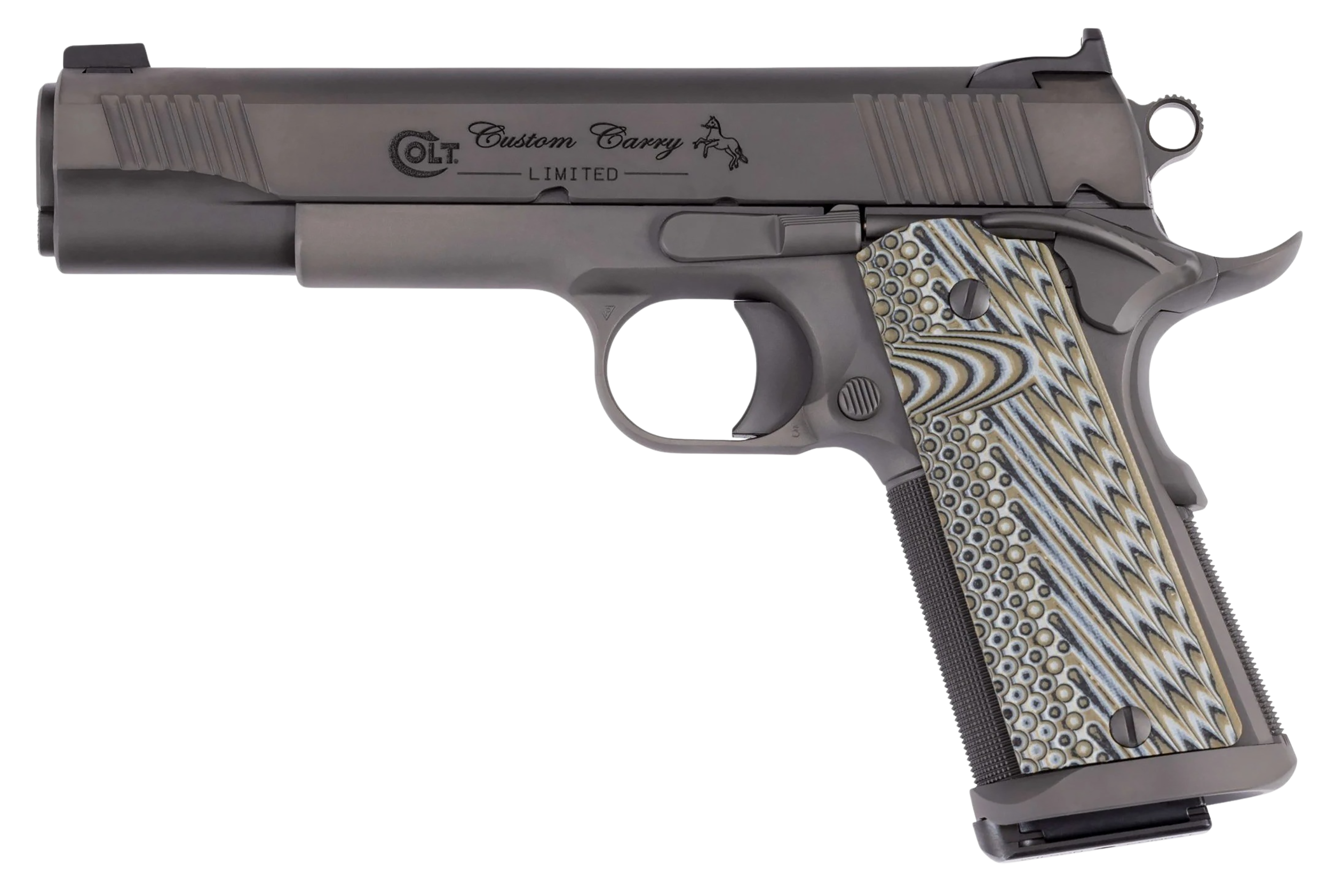 COLT O1082CS CUSTOM CARRY 9M 5 SS/SMK DLC