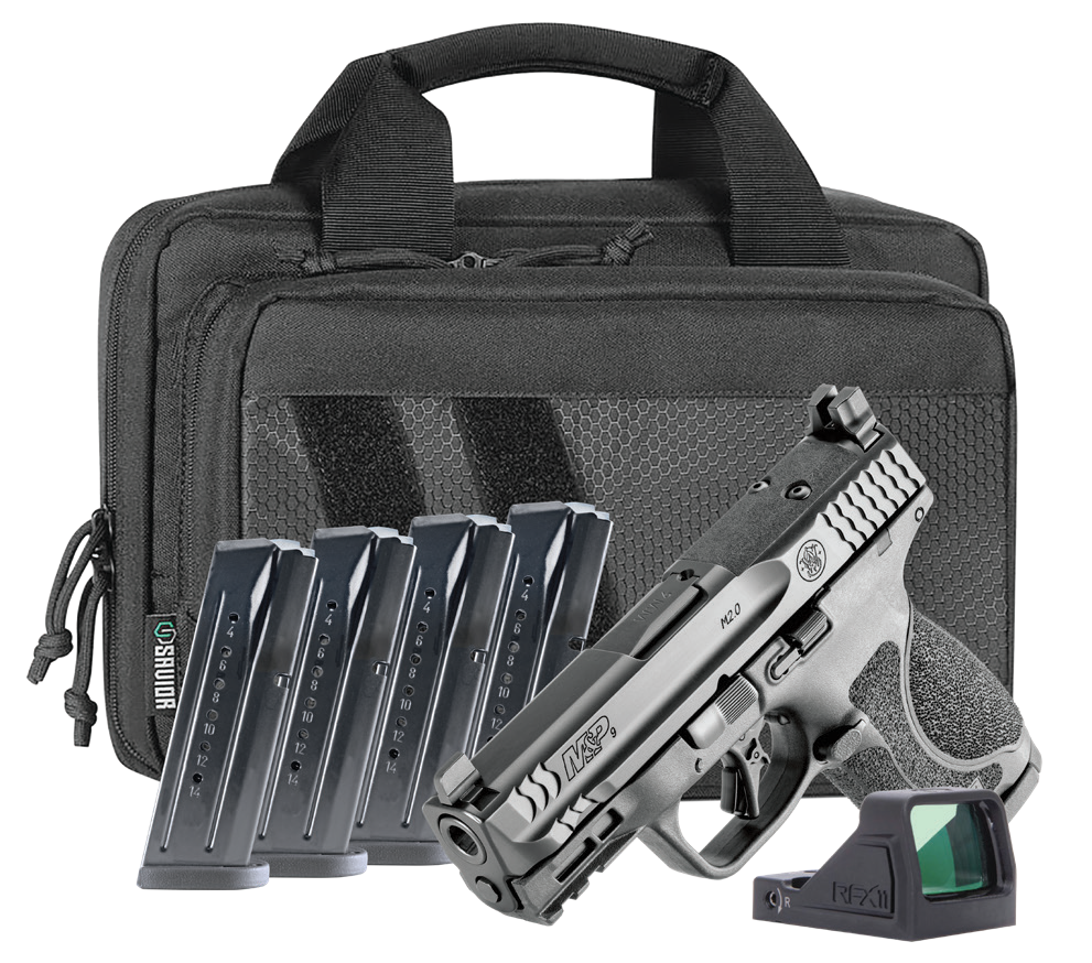 S&W M&P9 2.0 14781 9MM CMP OR NTS CARRY ON BUNDLE