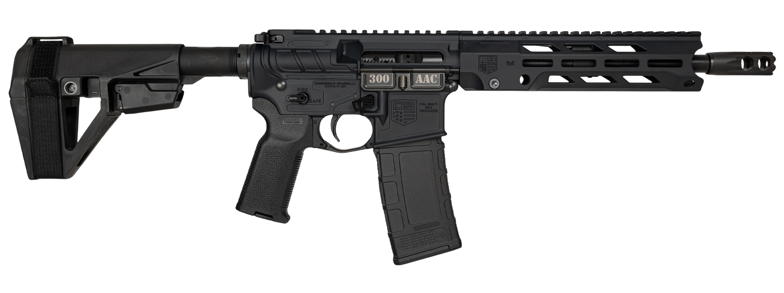 DIA DB1984B001 300BO DB15 10 30R*BRACE* BLK