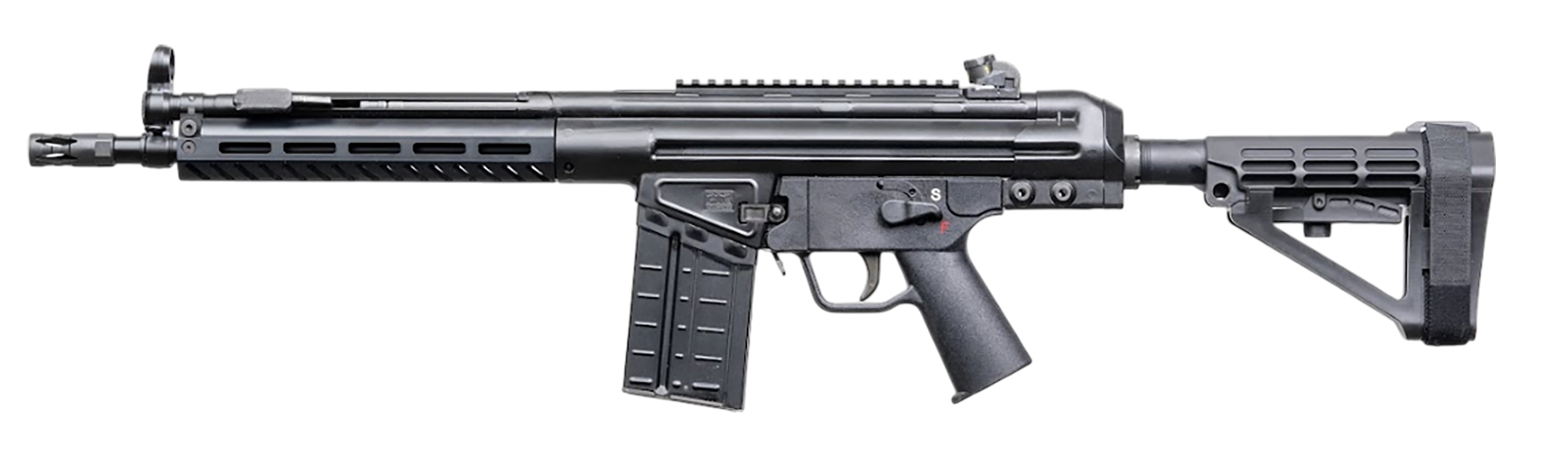 PTR K3P-BR-3080101 PDWR-BR 308 12.5 M-LOK W/BRACE