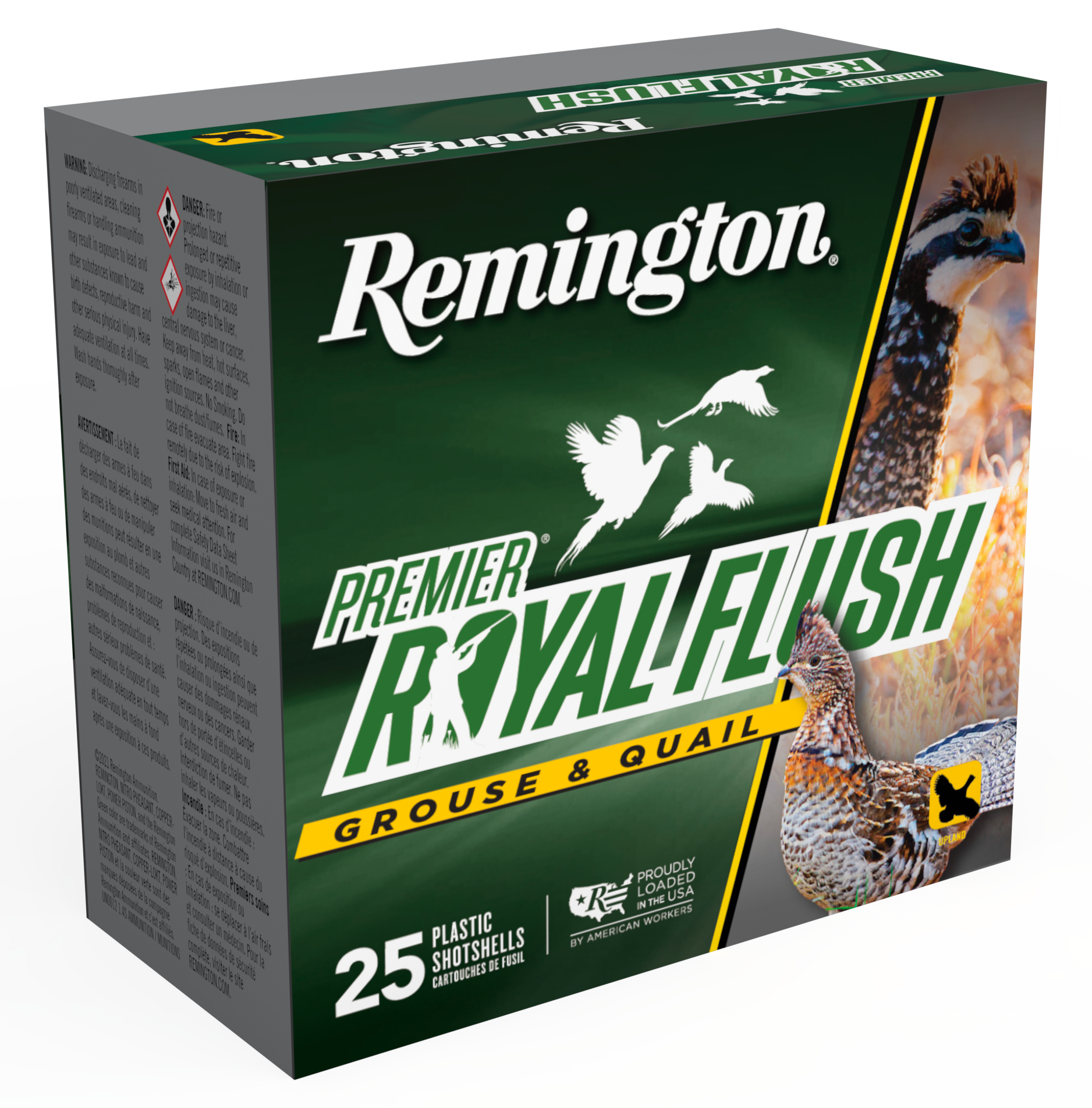 REM 20564 RF127GQ 12G 2.75 1.25 OZ 7.5 SHOT 25/10