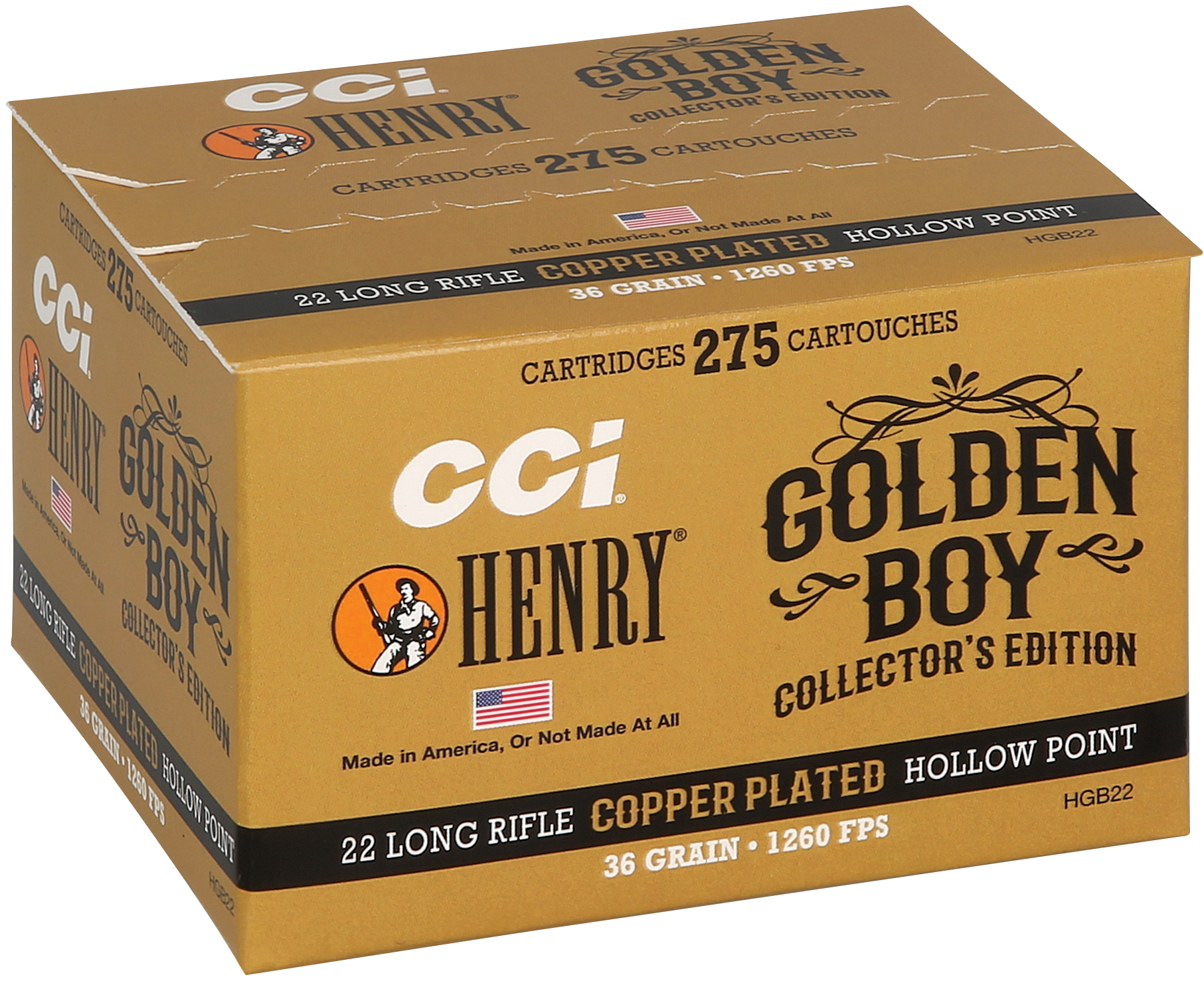 CCI HGB22 22LR 36GR CPHP HENRY GB 275/10