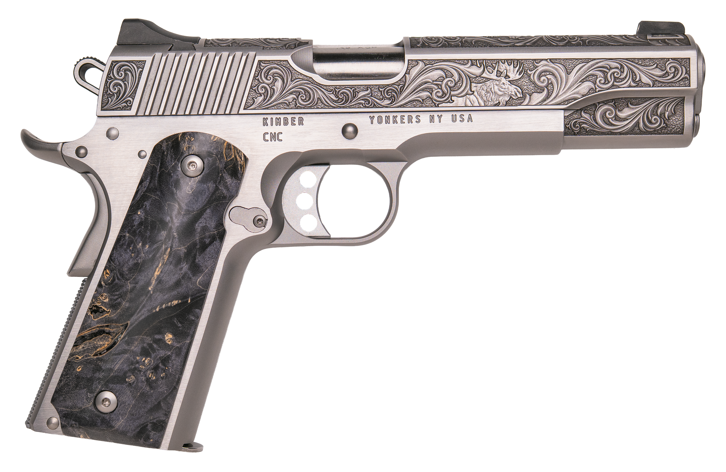 CNC CNCWILDLIFE45 KIMBER 45 MAPLE GRIPS WILDLIFE
