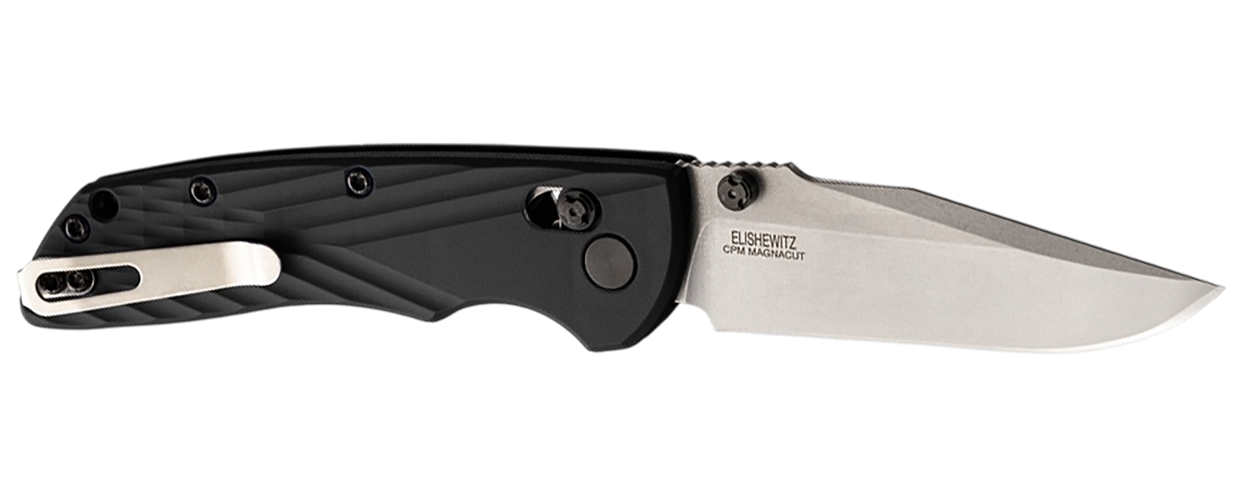 Hogue Deka Folding Knife, CPM MagnaCut, Stone Tumbled, 3.25" Blade