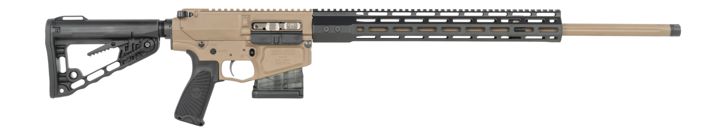 Wilson Combat SS-65CF24-TAN Supr Sniper 65CRD 24in FDE