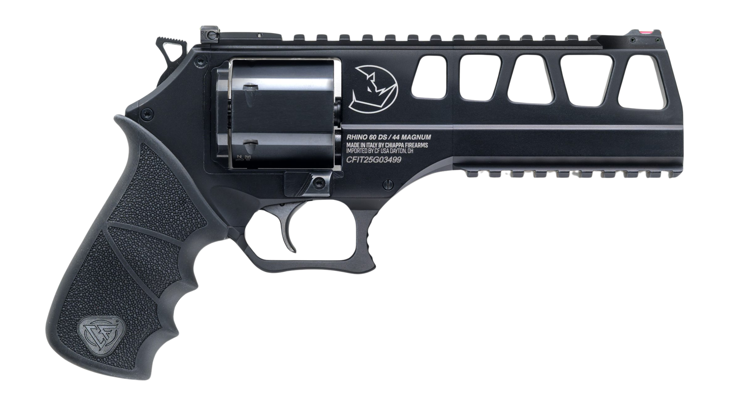 CHIA 340.350 RHINO 60DS L FRME 44MAG 6 6R BLK