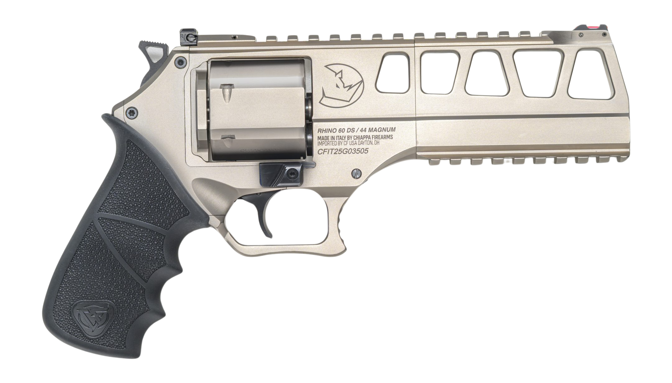 CHIA 340.351 RHINO 60DS L FRME 44MAG 6 6R NKL