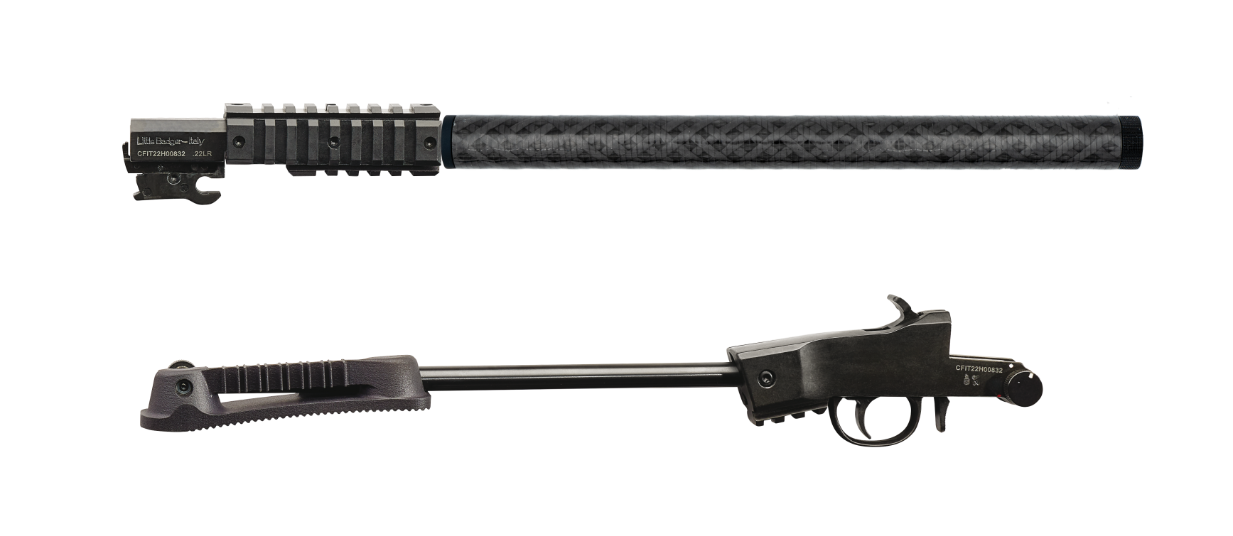 CHIA 500.281 LITTLE BADGR TDX 22LR 16.5 12R BLK