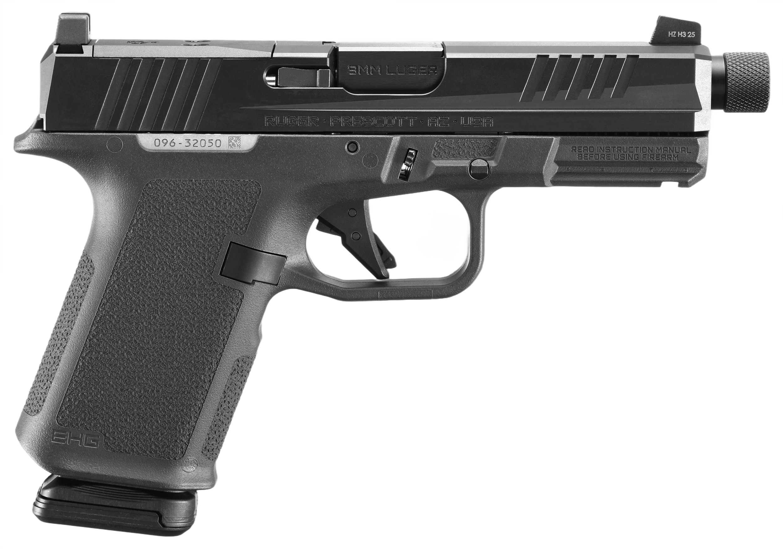 RUG 19446 RXM 9MM 4.5 MAGPUL BLK 15R