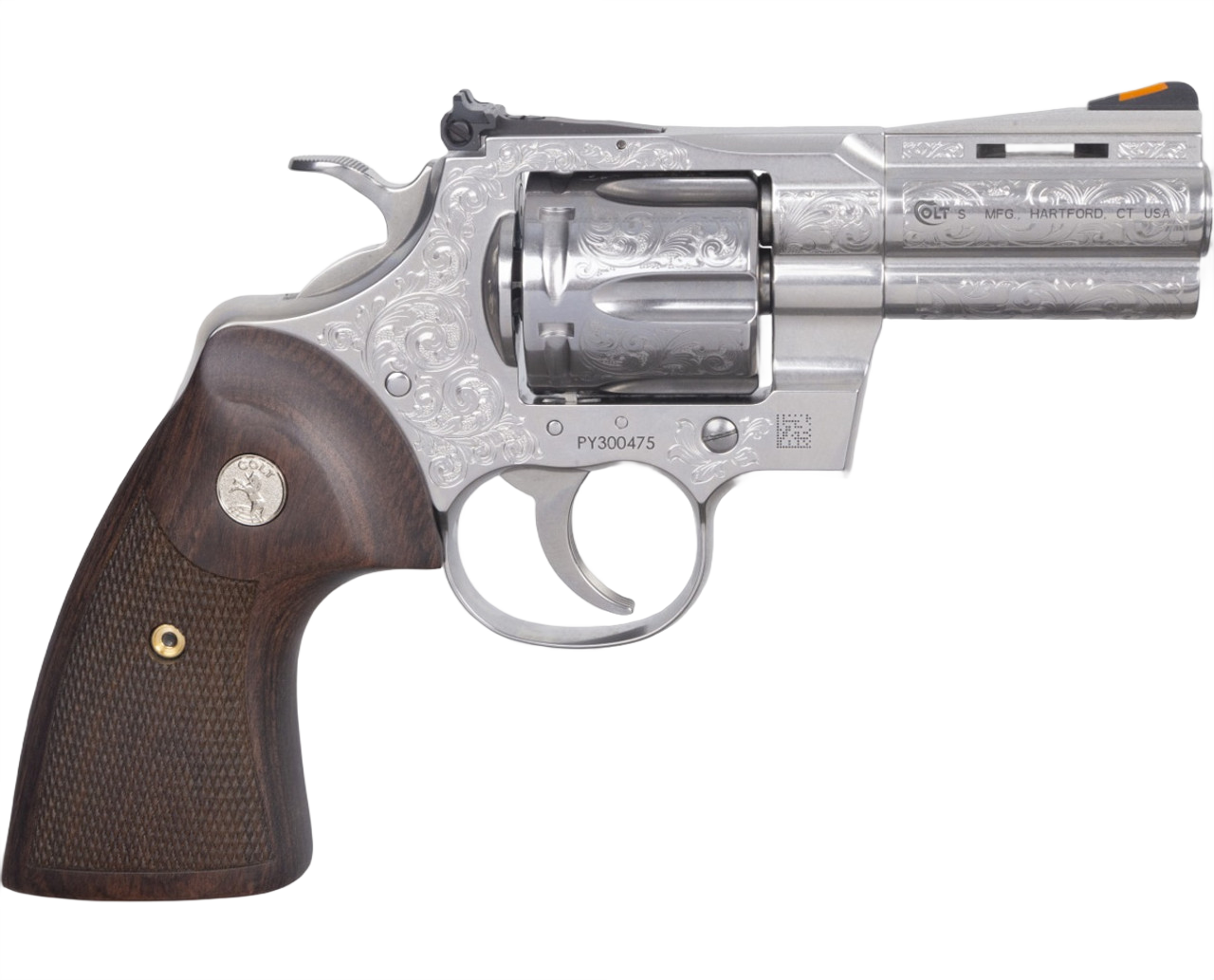 COLT PYTHON-SP3WS-SE PYTHN 357 3 SS/WL ENGRAVD