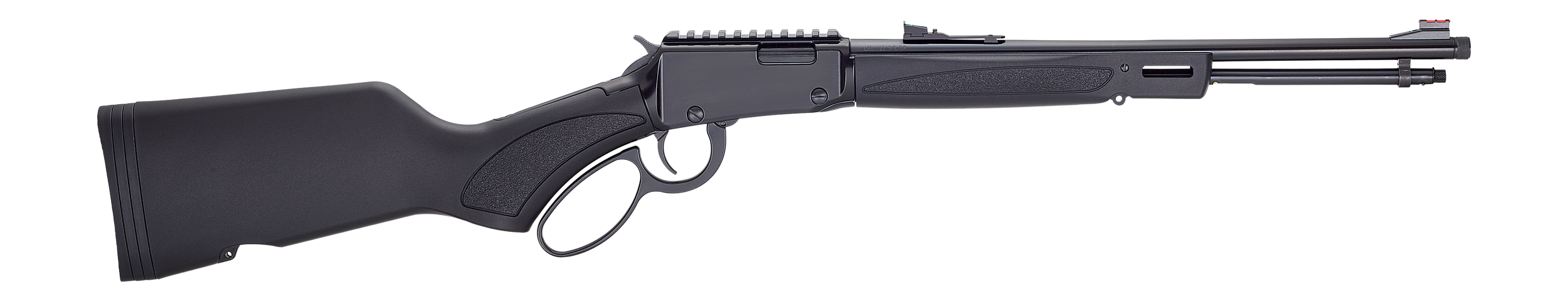 Henry H001XR22 X Model 22 S/L/LR 13/14/18+1 16.50" Blued Threaded Barrel, Blued Aluminum Receiver w/Picatinny Rail, Black Fixed w/Pistol Grip Synthetic Stock