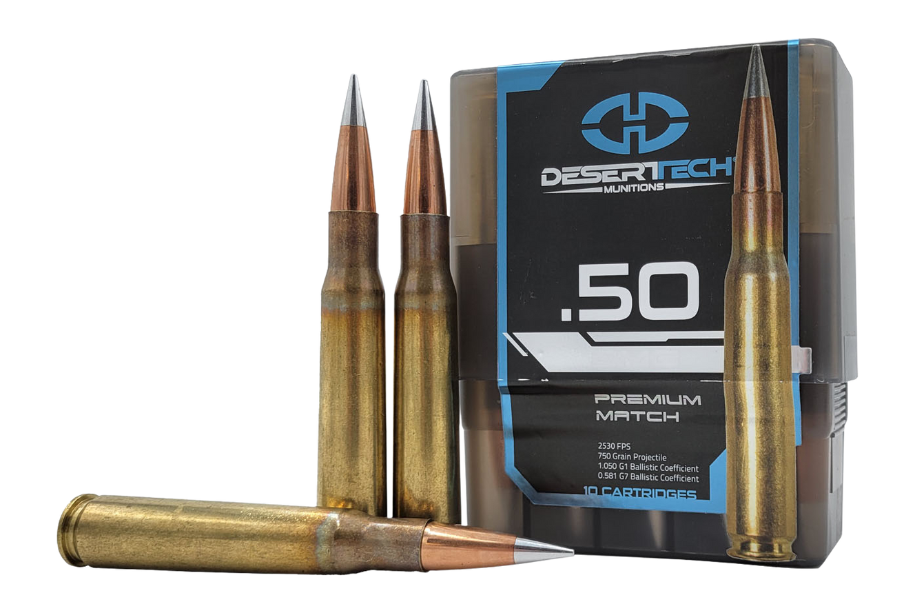 DT DTM-500750-BX DTM AMMO BOX 50BMG 750GR 10/10