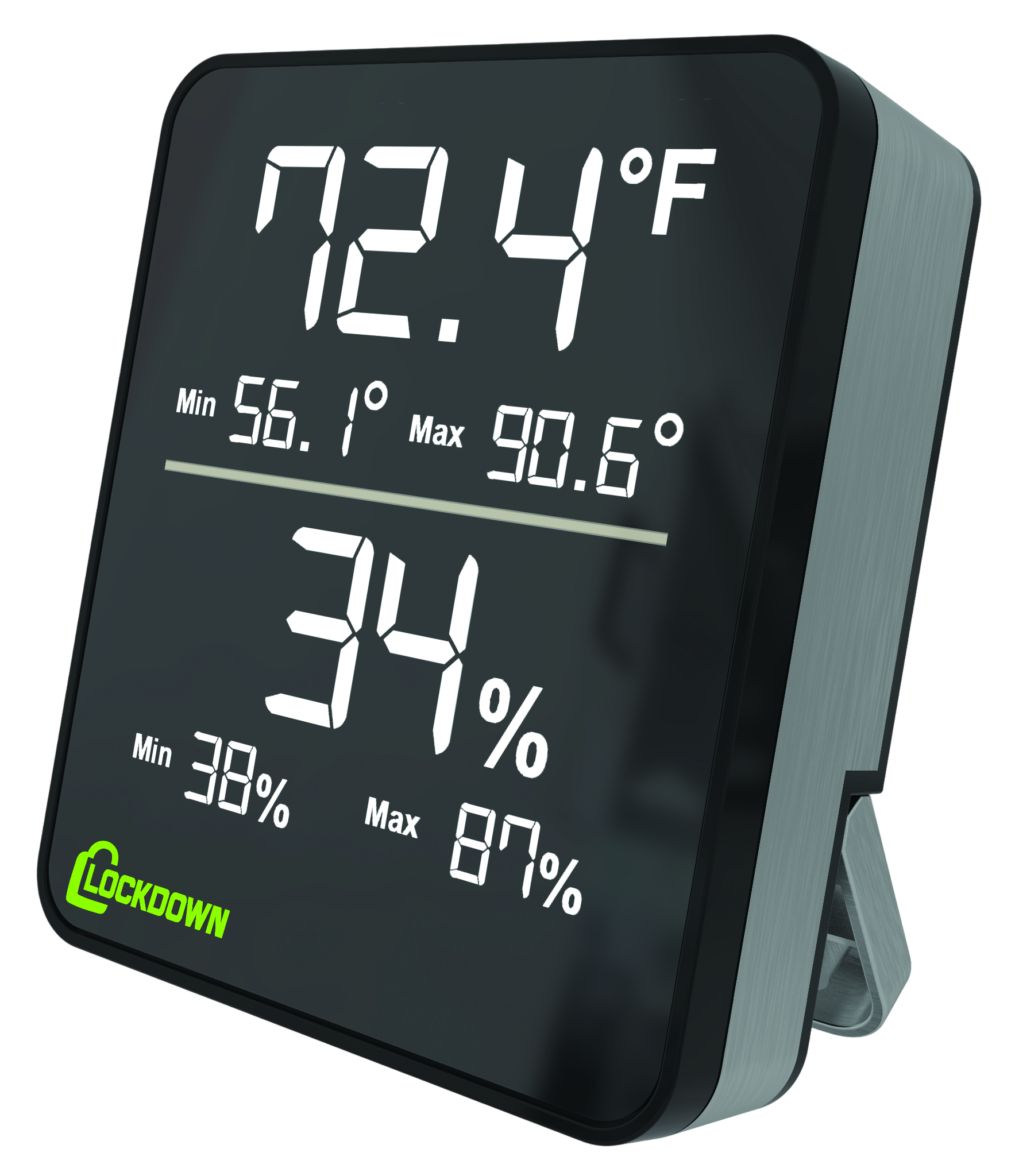 LOCKDOWN 1116774 DIGITAL HYGROMETER