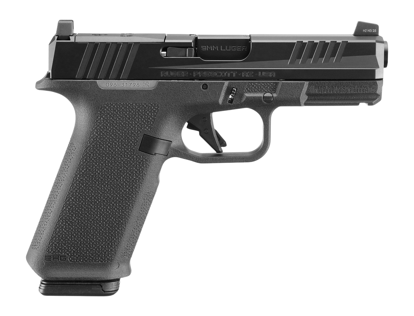 RUG 19442 RXM 9MM 4 BLK 17R