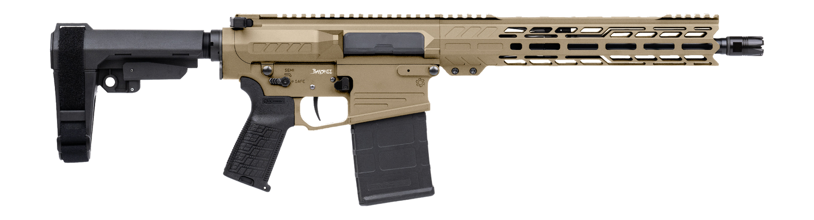 CMMG 33A030C-CT BANSHEE MK3 8.6BLK 12.5" COY TAN