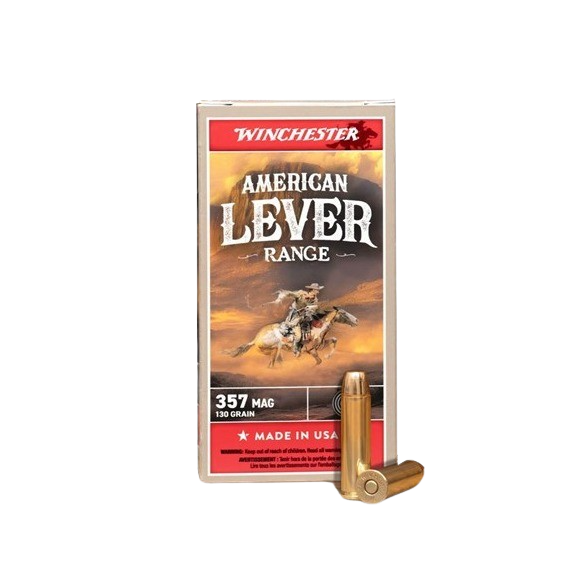 WIN W357AL 357MAG 30GR FMJ AM LEV MAWI 50/10