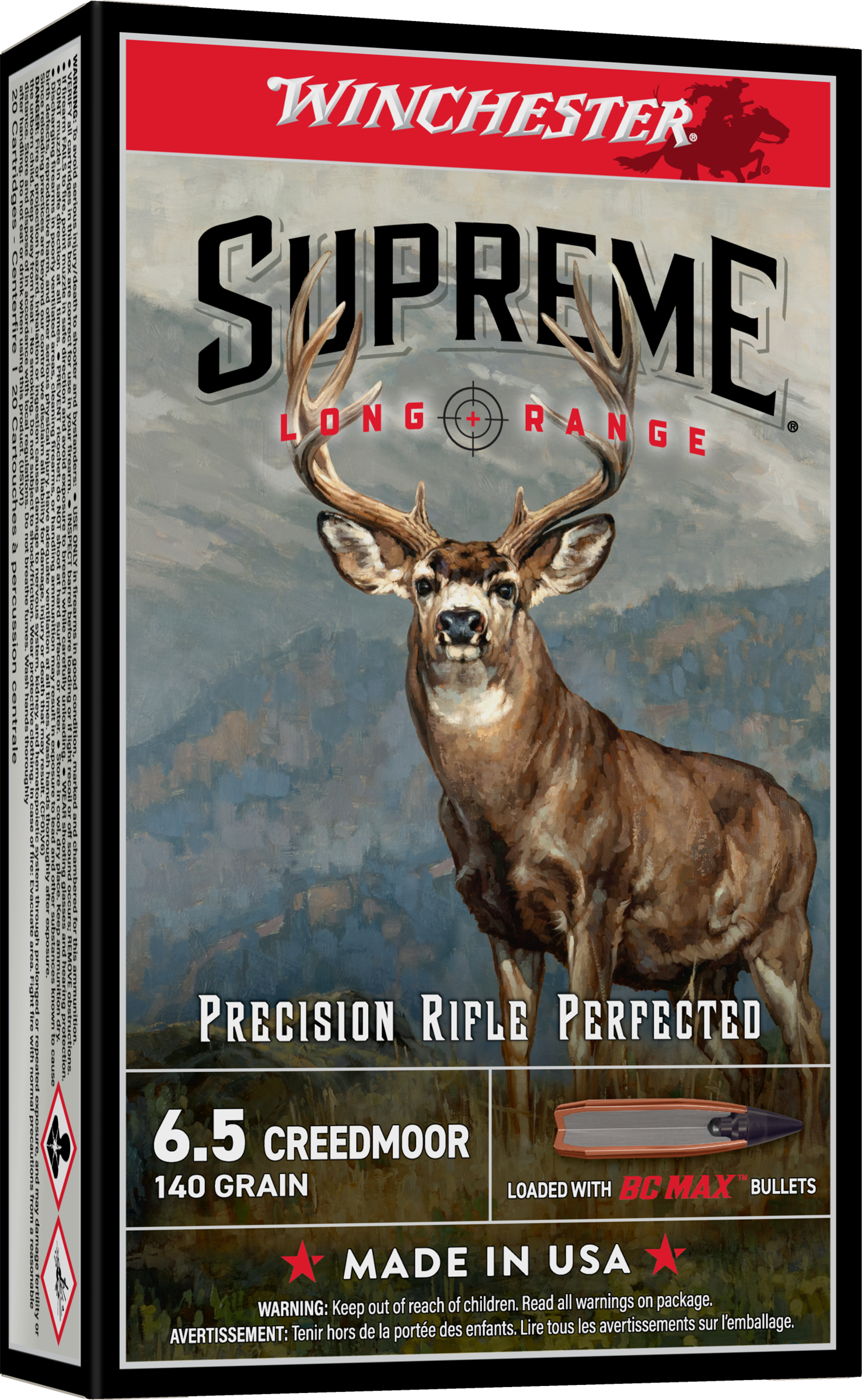 WIN S65BC 6.5CRD 140GR BC MAX 20/10