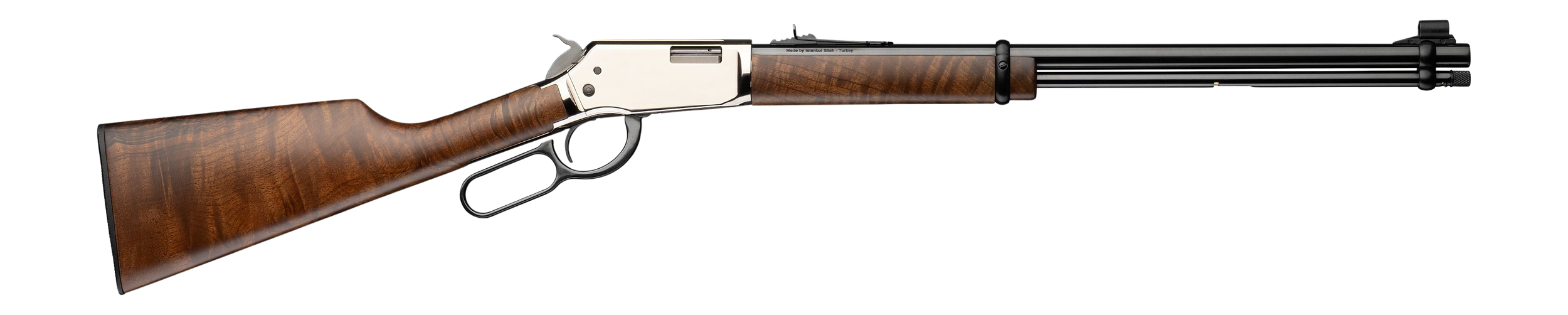 Winchester Repeating Arms 524212102 Ranger High Grade 22 LR 15+1 20" Gloss Blued Button Rifled Barrel, Nickel-Plated Aluminum Alloy Grooved Receiver, Grade II Satin Walnut Fixed Stock