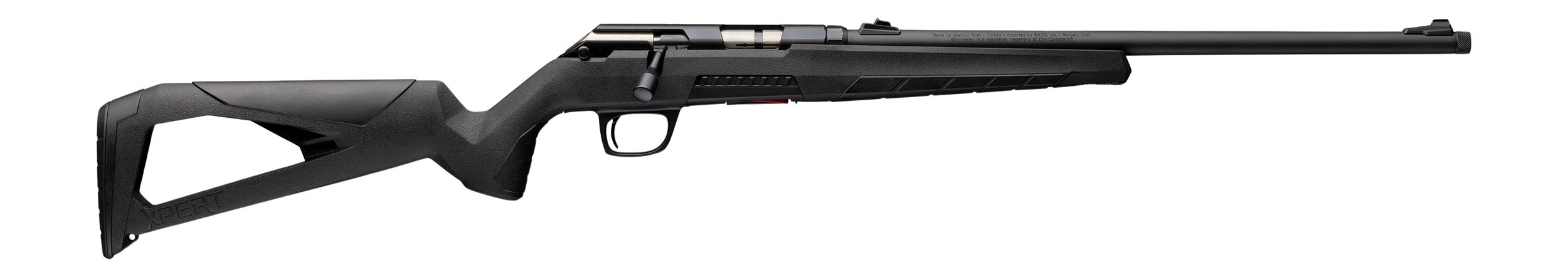 Winchester Repeating Arms 5252411003 Xpert Shadow 21 Sharp 10+1 16.50" Matte Black Steel Threaded Barrel & Drilled & Tapped Receiver, Picatinny Rail Forend, Black Skeletonized Polymer Stock