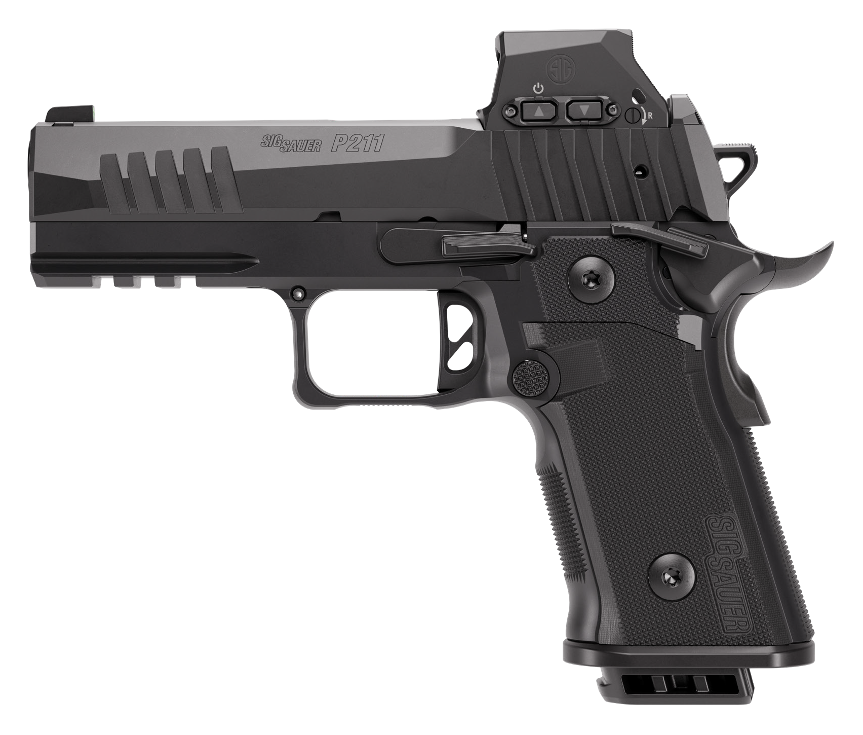 SIG 211CA9GT4RXSL P211 9MM 4.2 SAO 21/17R BLK
