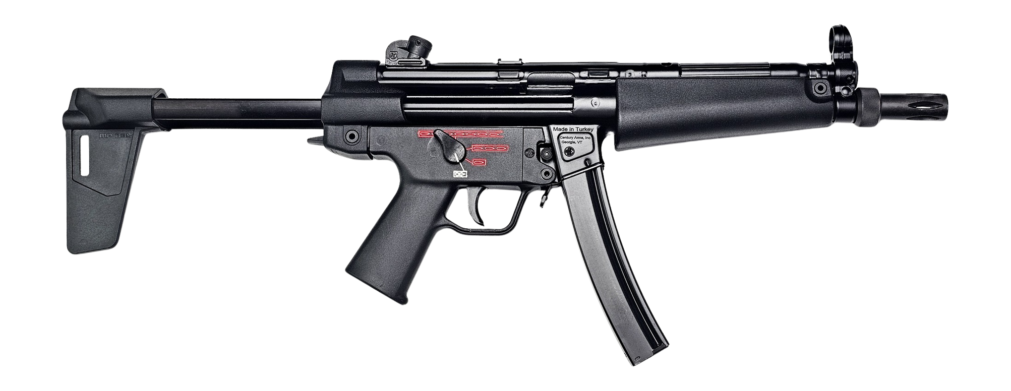 CIA HG6034NB-N AP5-NAVY 9MM 8.9" W/BRACE