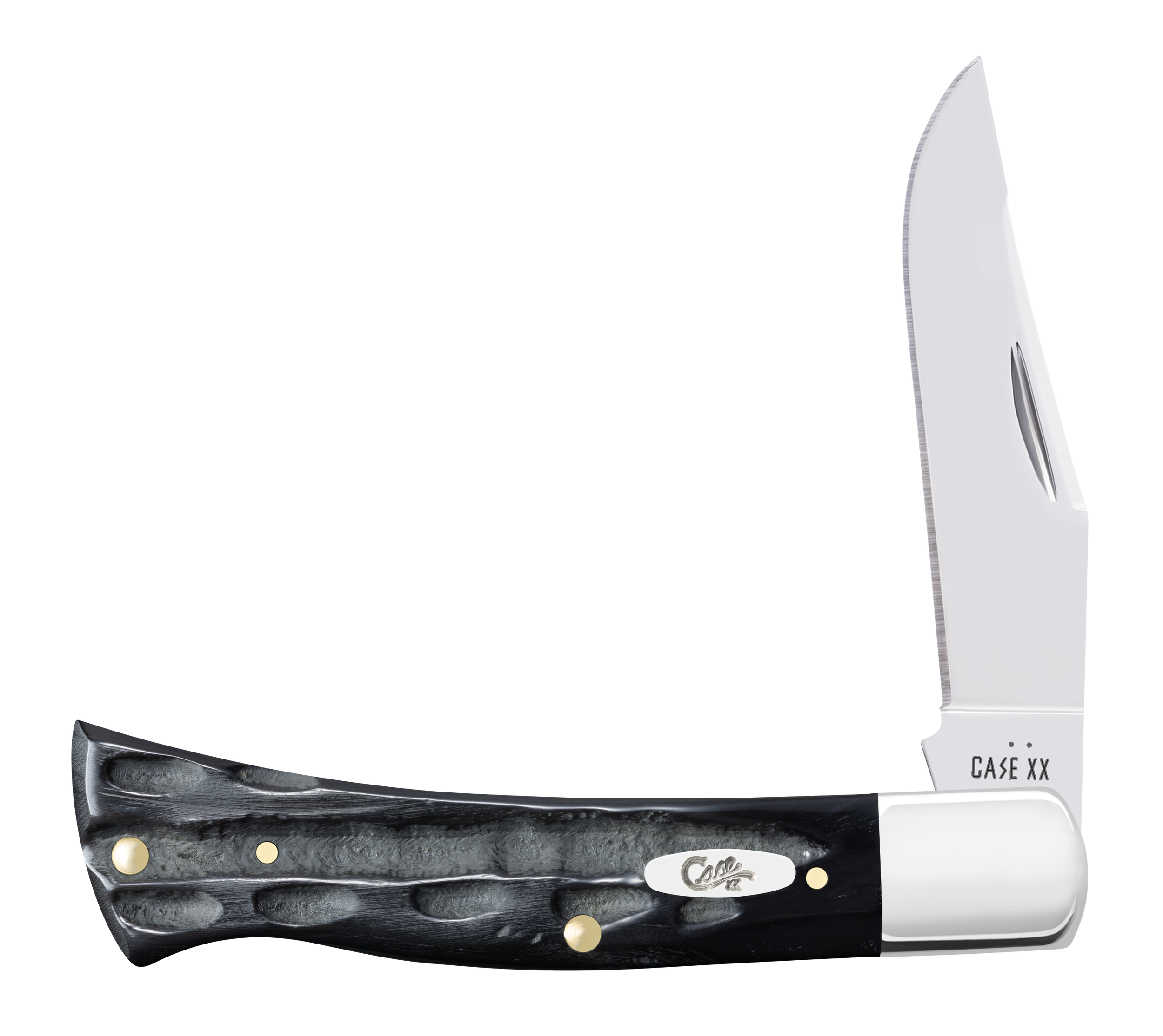 CASE 65034 AXE HANDLE BUFFALO HORN CASE