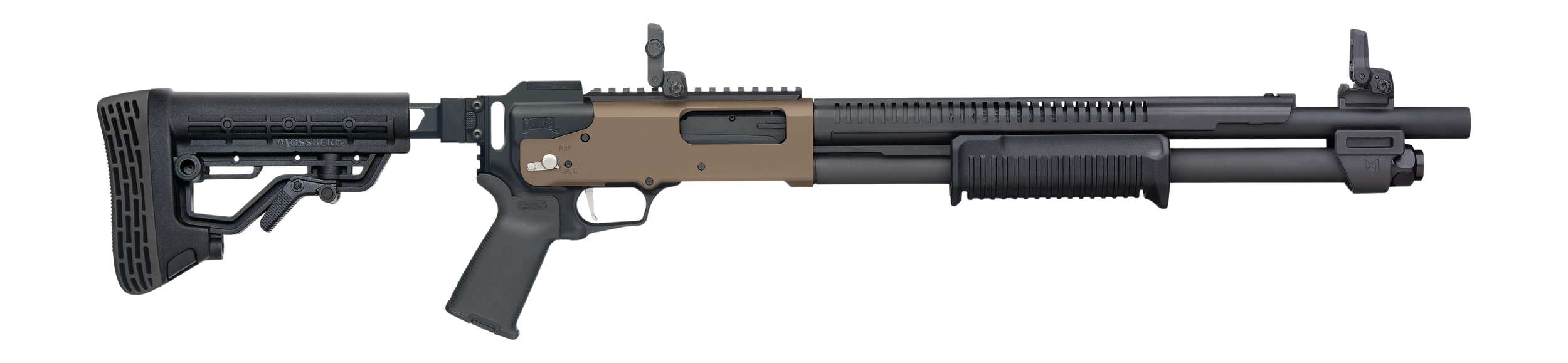 MOSS 50233 590R 12 18.5 6+1 TACTICAL BLK