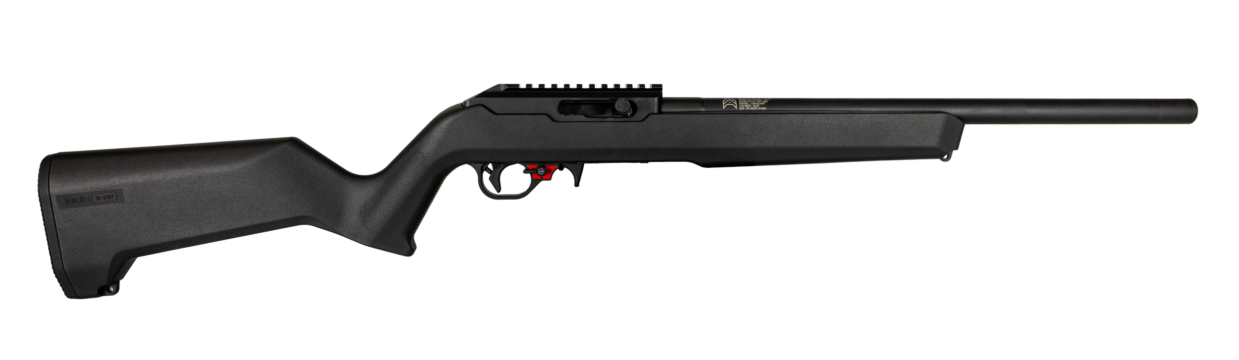 Franklin Armory 0290002BLK F22 V 22 LR 10+1 18in Black Integrated Suppresso