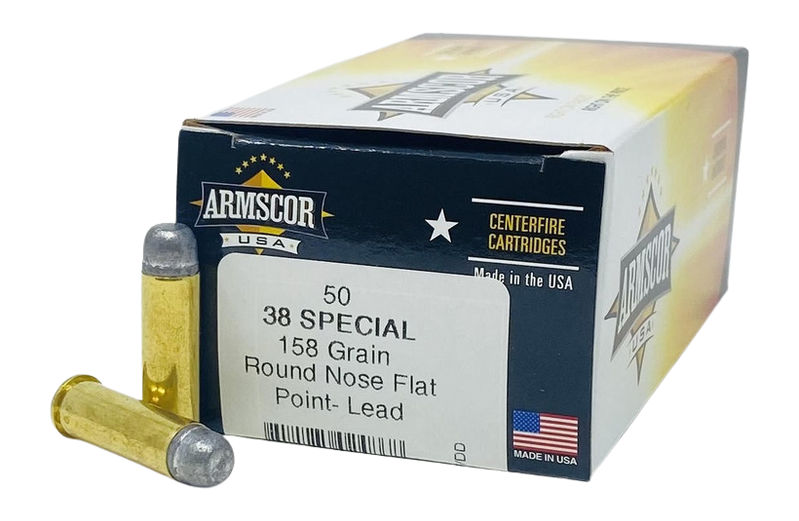 ARMS FAC385N 38SPL 158GR RNFP LEAD 50/20