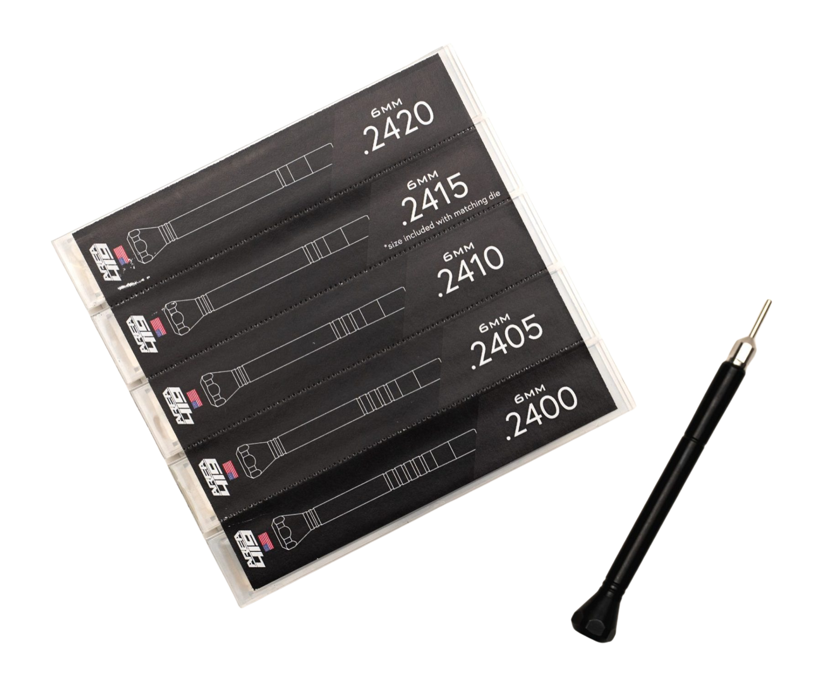 AREA 419 419-MANDRELS-6MM MANDREL SIZING KIT 6MM
