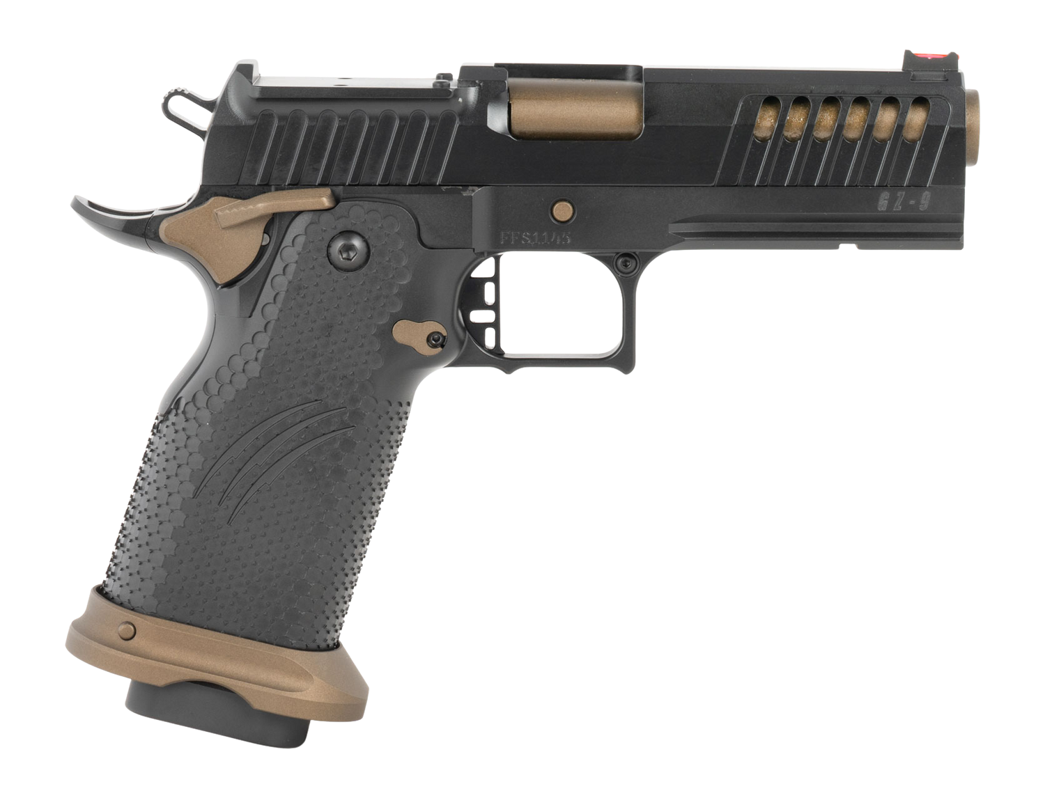 FIERCE FGZ-9-C-BBZ-CS GRIZZ COM 9MM 4.25 10R BRNZ