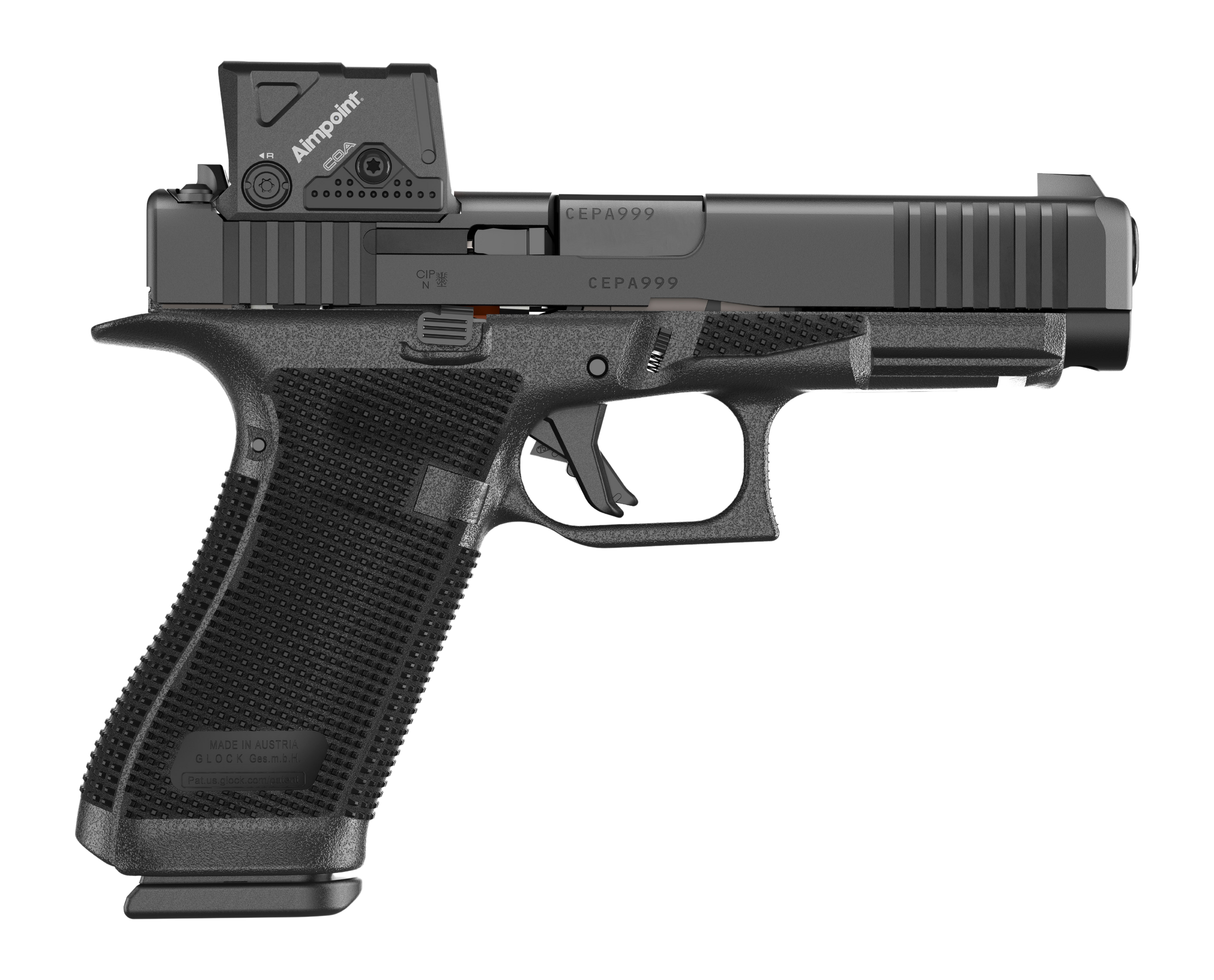 GLK P61750B01DC8A3 G17 9MM G6 AIMPOINT 10R