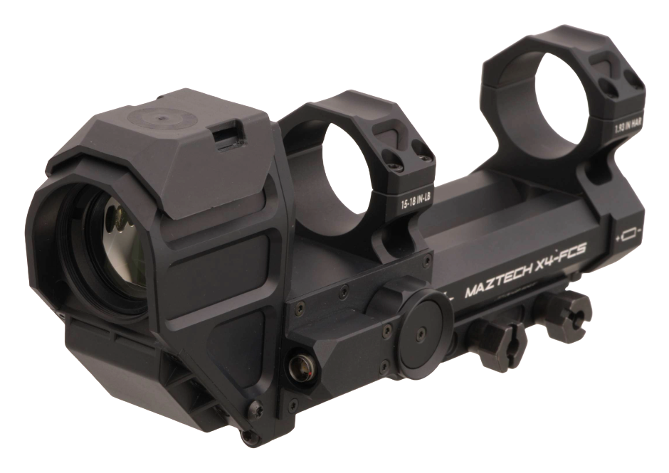 MAZTECH MZT001-34-AB-BLK/GRN X4-FCS 34MM