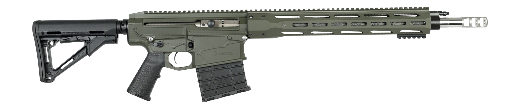 Nemo Arms OMEN-RECON-LITE 300 Win Mag 14+1 18in Black Proof Research CF Thr