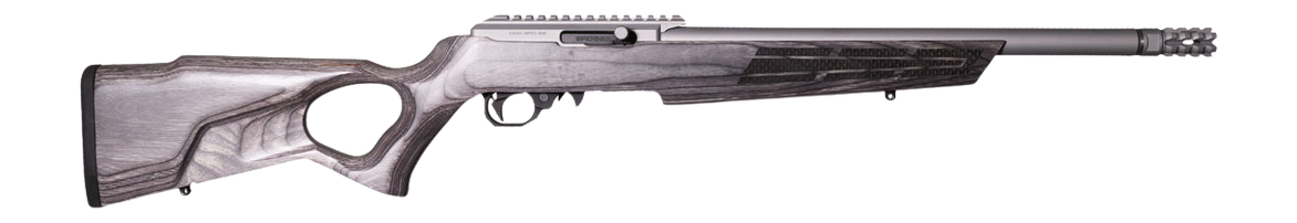 Black Rain Ordnance 22DSPEP BRO-22 22 LR 10+1 16" Threaded Barrel, Aluminum Receiver w/Picatinny Rail, Fixed Pepper Boyd's Spike Camp Laminate Stock