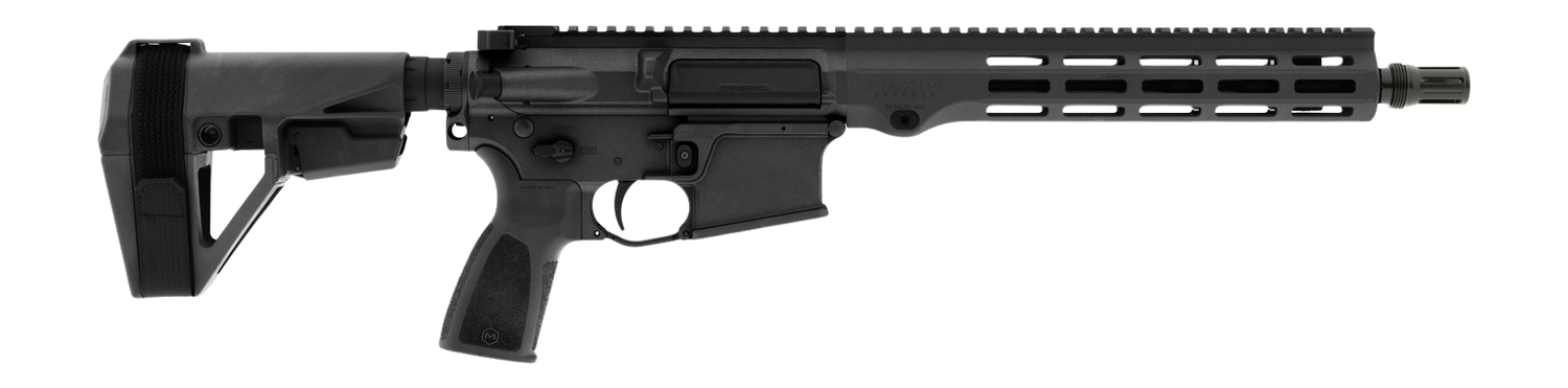 Maxim Defense MD15 11.50" Black Polymer SB Tactical SBA5 Brace