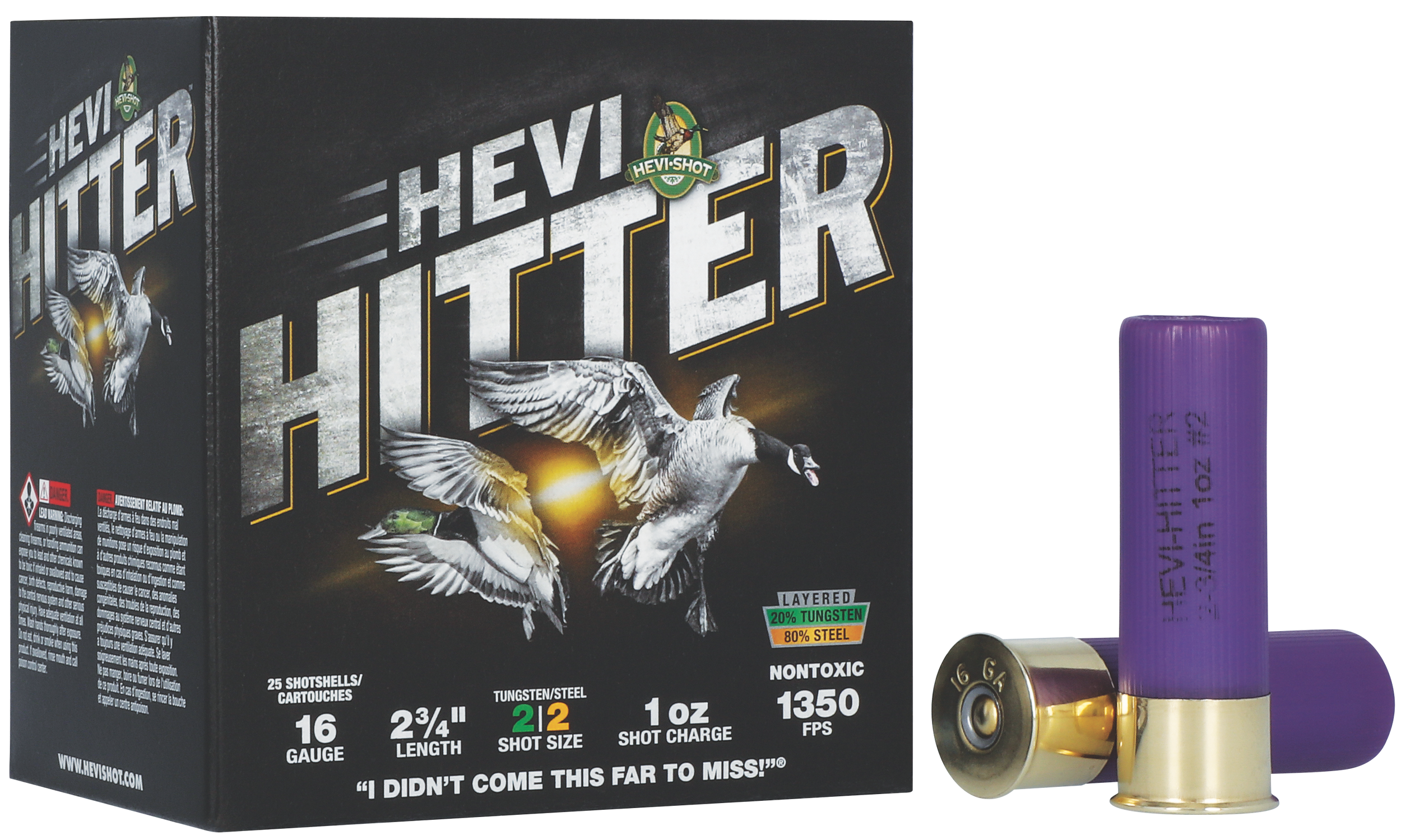 HEVI HS29162 HEVI-HITTER 16G 2-3/4" 1-OZ 2 25/10