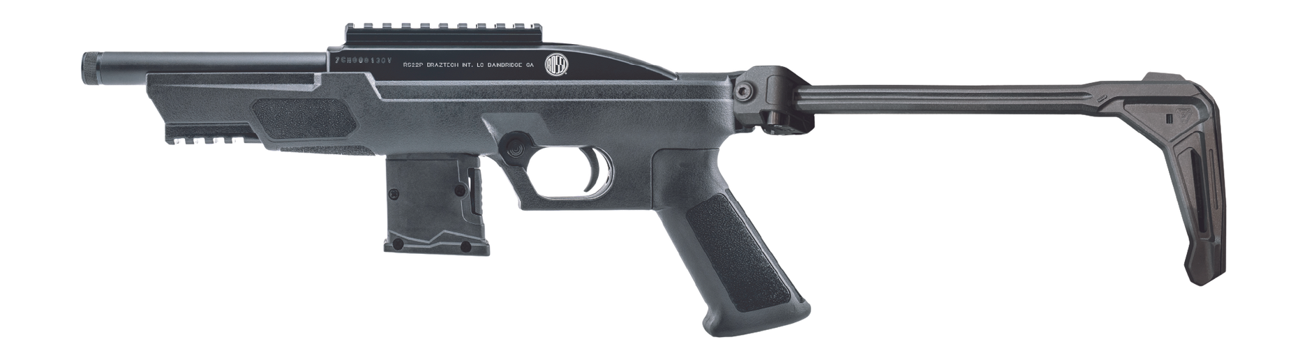 ROSSI RS22P6BK-SMPB RS22P 22LR 6 10R MP BRACE BLK