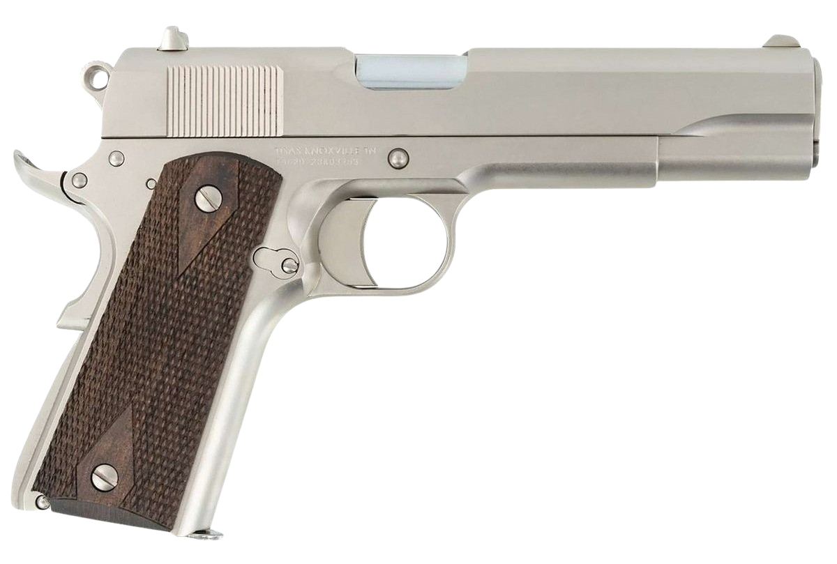 TISAS 10100562 1911A1 STAKEOUT 38 38 NICKEL