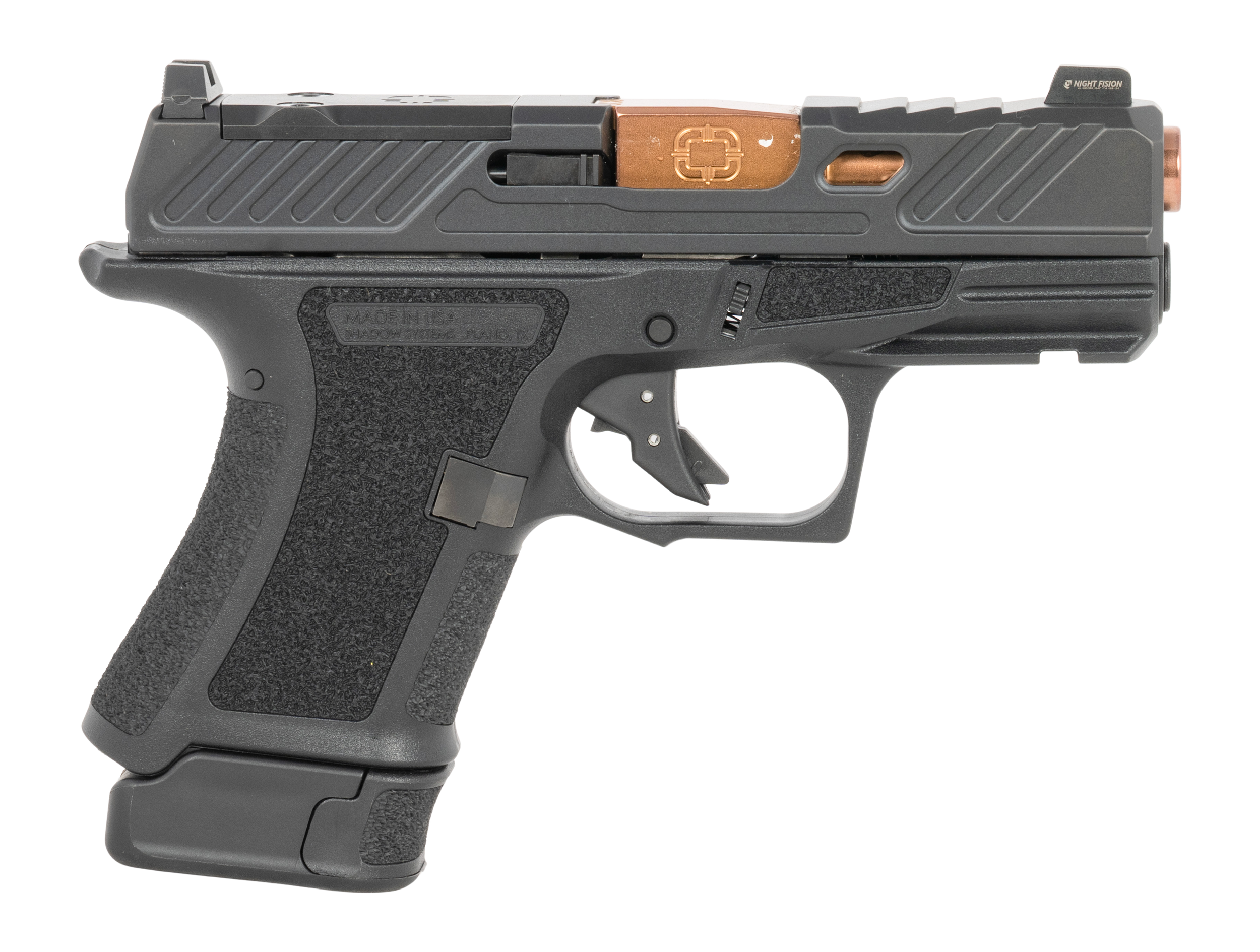 SHADOW SS-4011-B BLEM CR920 ELT 9MM BLK/BRZ