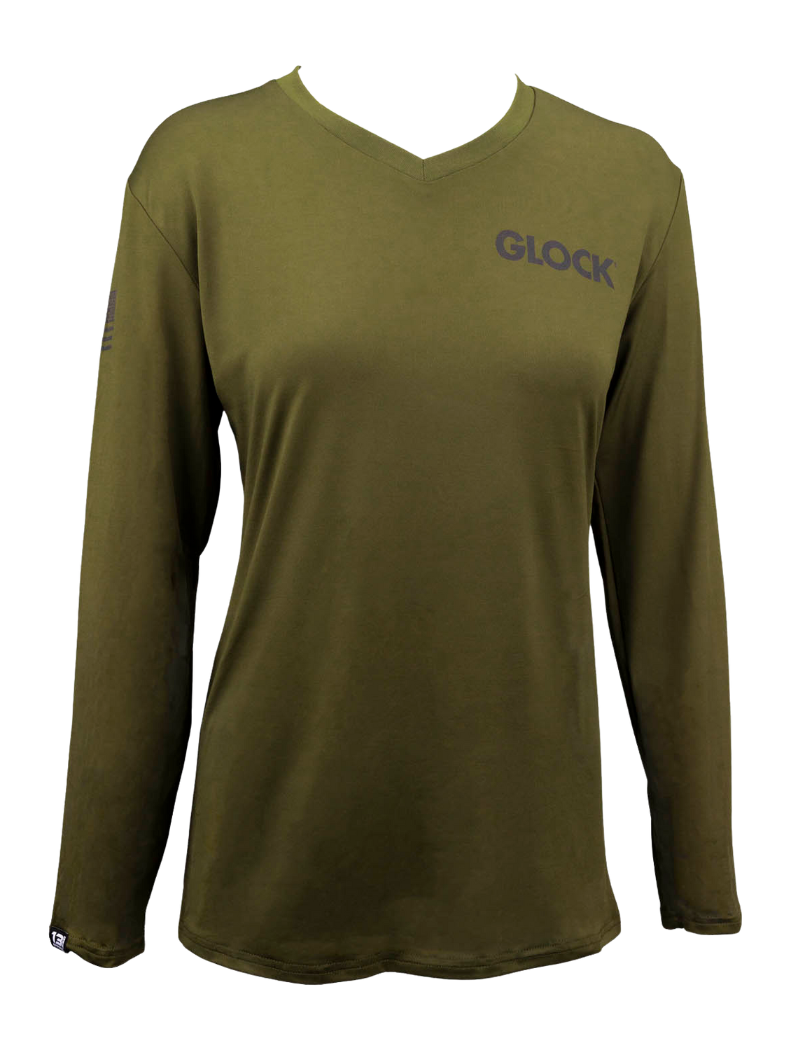 GLK AP96430 LADIES PERFORMANCE SHIRT GRN 2XL